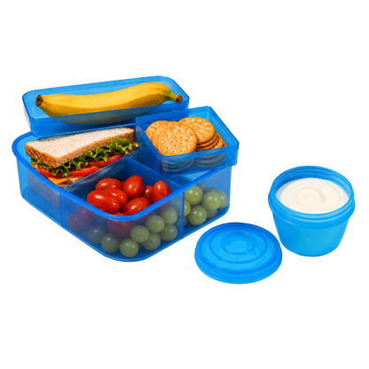 Robins Multi-Compartment Lunch Box 1200ml – 4 Colors