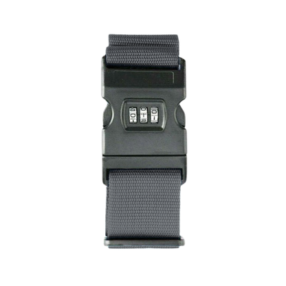 Adjustable Luggage Strap with 3-Digit Combination Lock