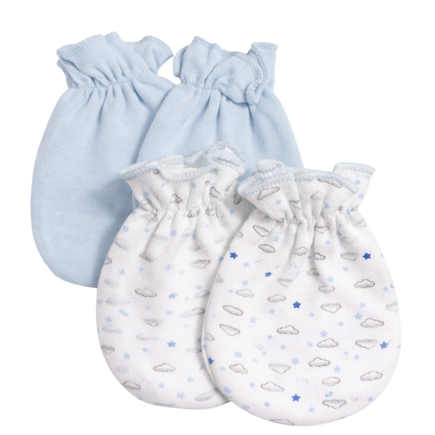 Robins Cotton Baby Mittens – 2 Pairs