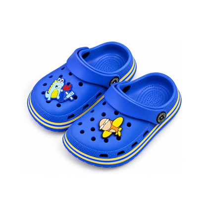 Kids Lightweight Clogs with Heel Strap – Soft & Comfortable