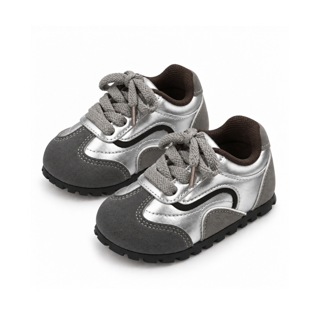 Robins Kids Casual Sneakers – Chunky Non-Slip Rubber Sole