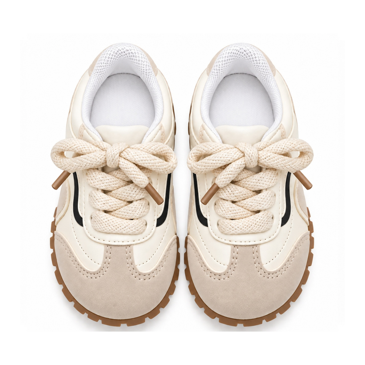 Robins Kids Casual Sneakers – Chunky Non-Slip Rubber Sole