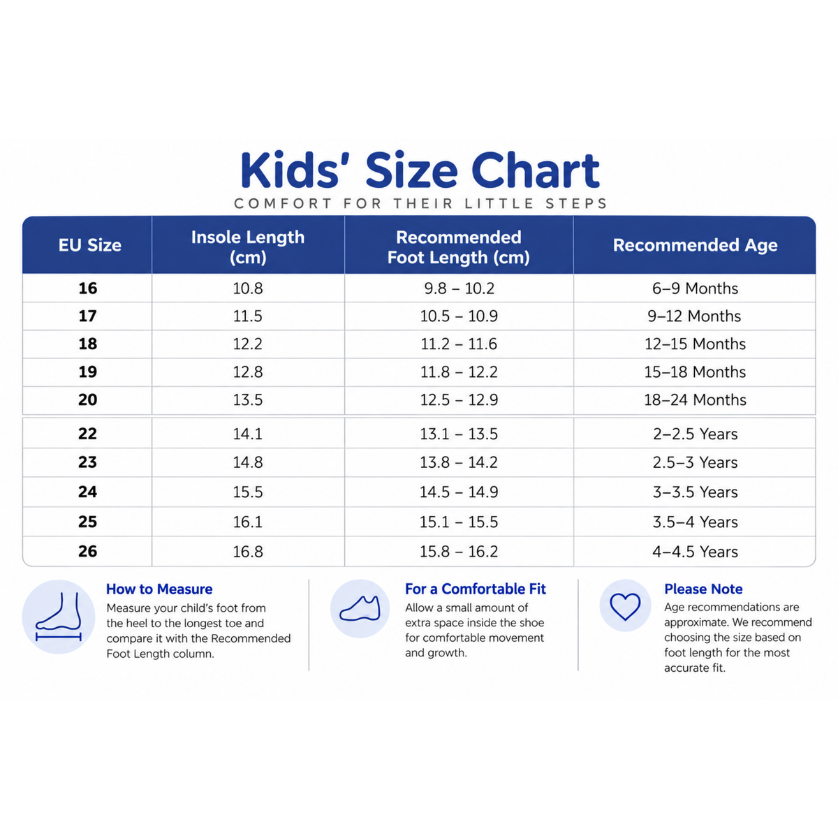 Robins Kids Casual Sneakers – Chunky Non-Slip Rubber Sole