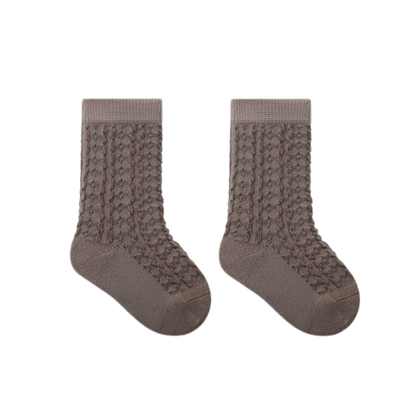 Robins Textured Knit Baby & Kids Socks