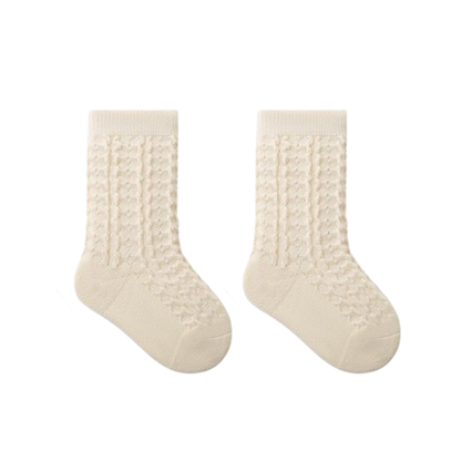 Robins Textured Knit Baby & Kids Socks