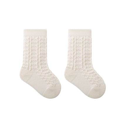 Robins Textured Knit Baby & Kids Socks