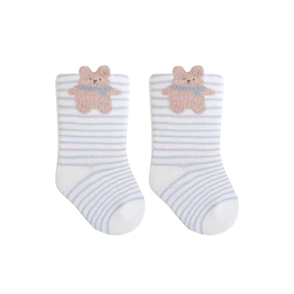 Robins Striped Character Baby & Kids Socks