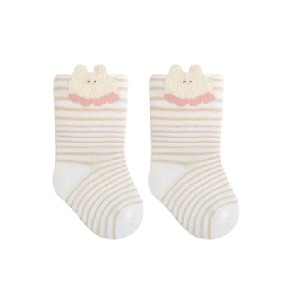 Robins Striped Character Baby & Kids Socks