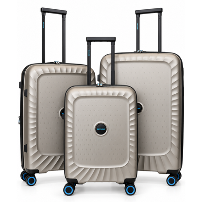 BEFOUND 3-Piece Luggage Set – Beige