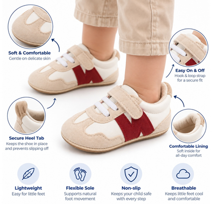 Robins Baby Sporty Velcro Sneakers