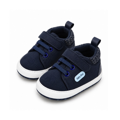 Baby Boy High-Top Sneakers – Lightweight & Non-Slip