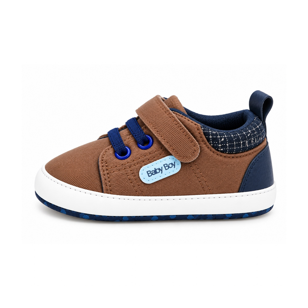 Baby Boy High-Top Sneakers – Lightweight & Non-Slip