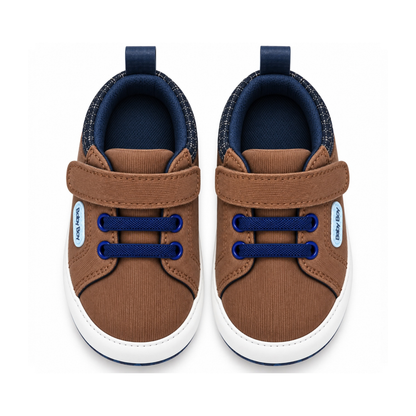 Baby Boy High-Top Sneakers – Lightweight & Non-Slip