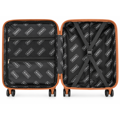 Robins 24-Inch Medium Luggage With 8-Wheel Spinner - 4 Colors