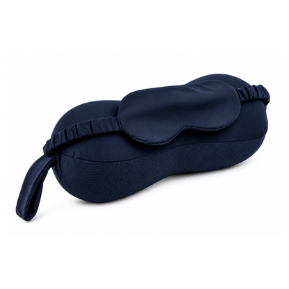Robins Memory Foam Travel Pillow with Eye Mask