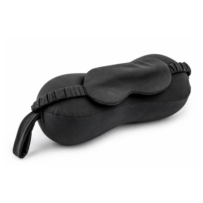 Robins Memory Foam Travel Pillow with Eye Mask