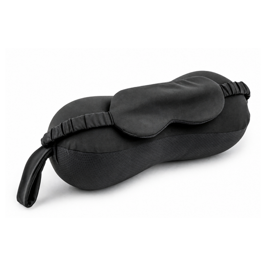 Robins Memory Foam Travel Pillow with Eye Mask