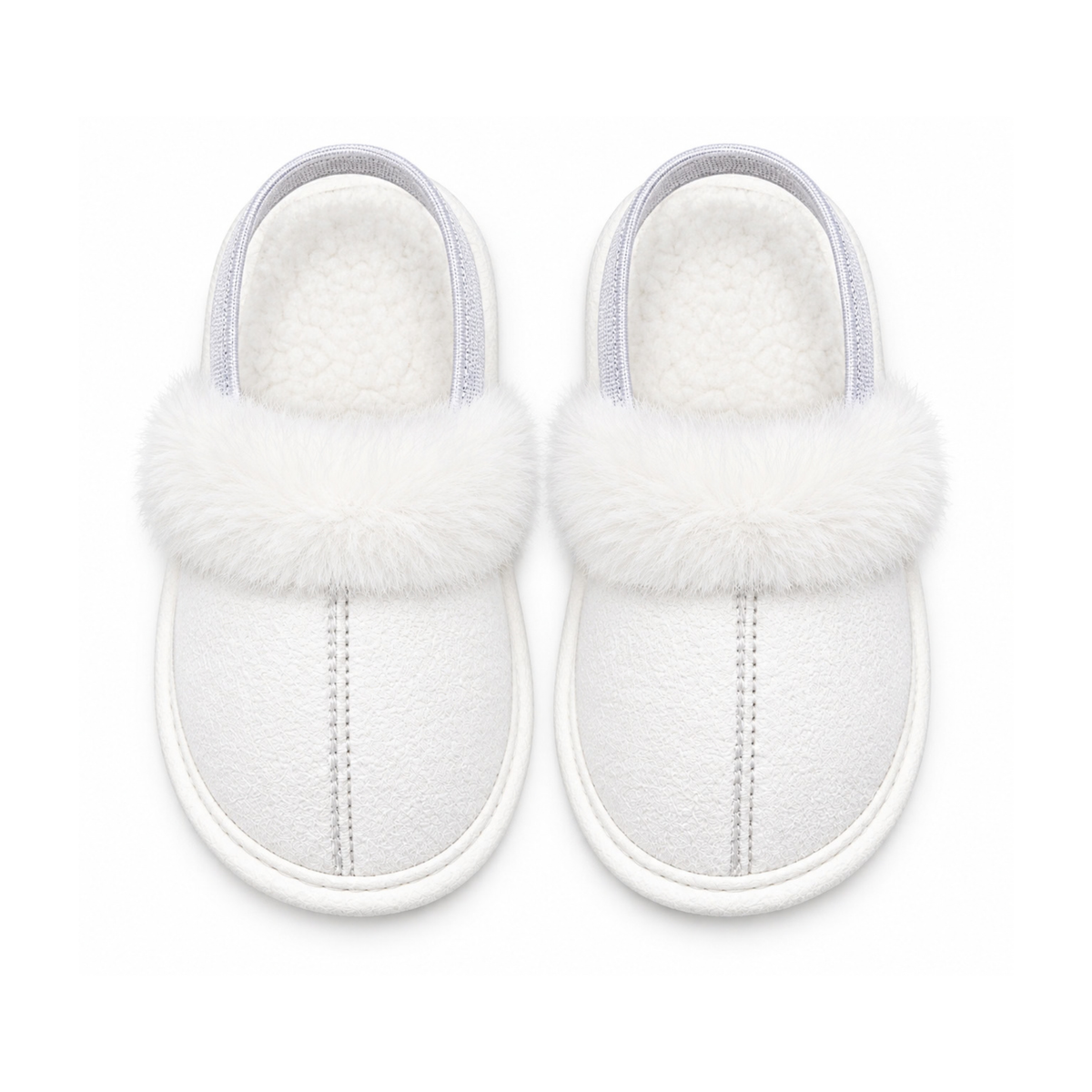 Robins Baby Faux Fur Slippers – Soft & Cozy Sandals