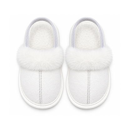 Robins Baby Faux Fur Slippers – Soft & Cozy Sandals