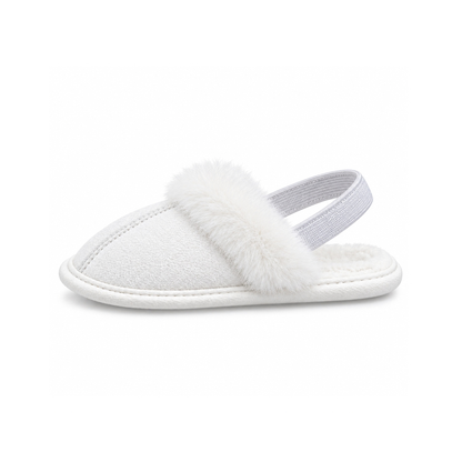 Robins Baby Faux Fur Slippers – Soft & Cozy Sandals