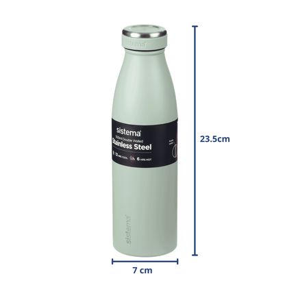 Sistema Double Walled Stainless Steel Bottle – 500ml