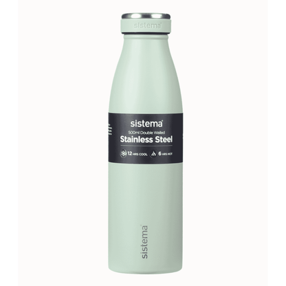 Sistema Double Walled Stainless Steel Bottle – 500ml