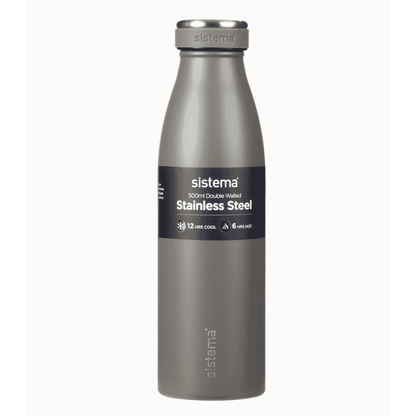 Sistema Double Walled Stainless Steel Bottle – 500ml