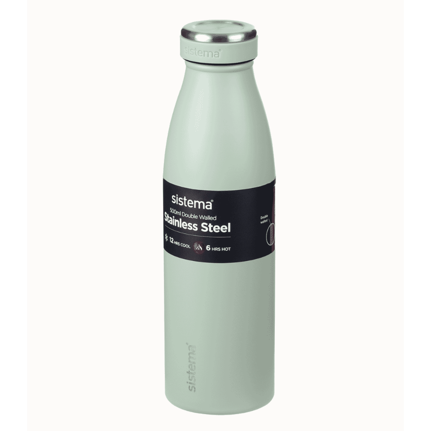Sistema Double Walled Stainless Steel Bottle – 500ml
