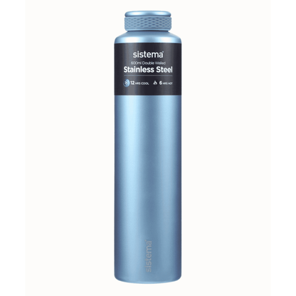 Sistema Double Walled Stainless Steel Bottle – 600ml