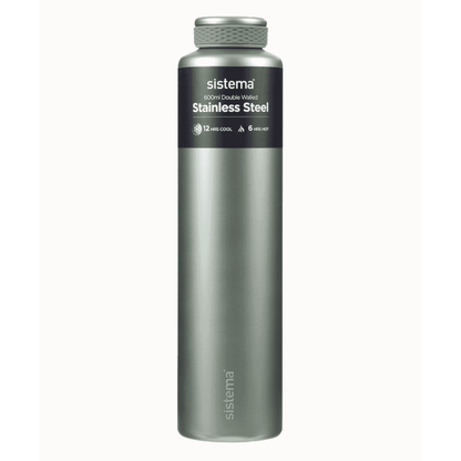 Sistema Double Walled Stainless Steel Bottle – 600ml