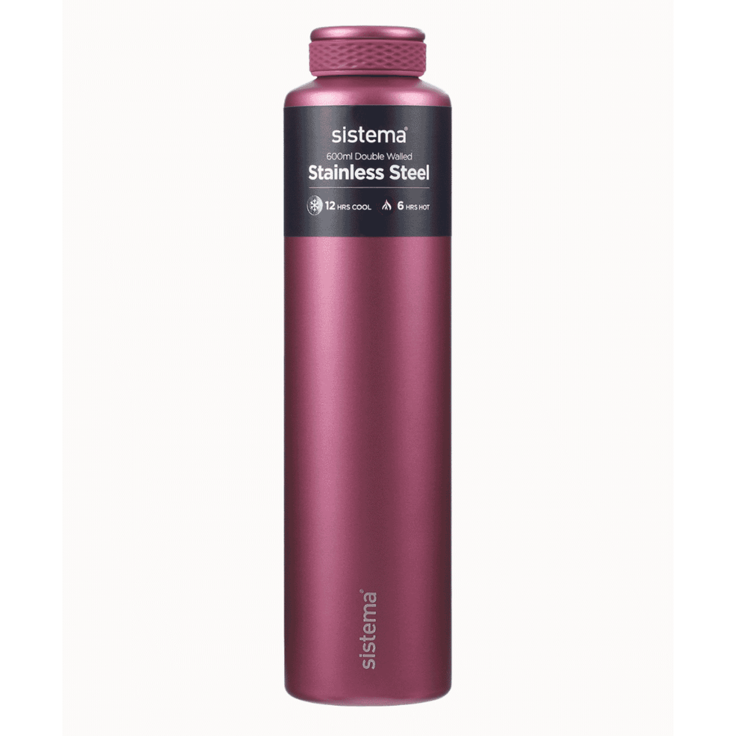 Sistema Double Walled Stainless Steel Bottle – 600ml