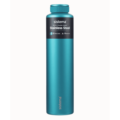 Sistema Double Walled Stainless Steel Bottle – 600ml