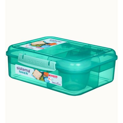 Sistema Bento Lunch Box 1.65L with Yogurt Pot – 3 Colors
