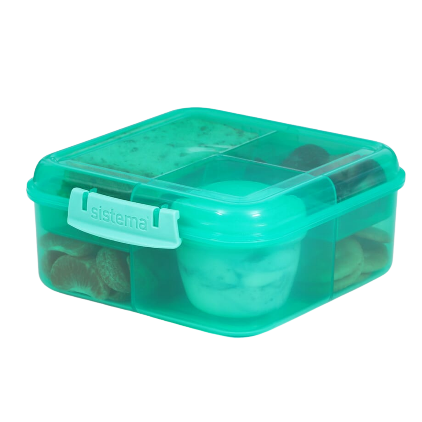 Sistema Bento Cube Lunch Box 1.25L with Yogurt Pot – 3 Colors