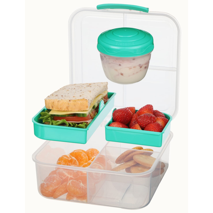 Sistema TO GO Bento Cube Lunch Box 1.25L – Mint