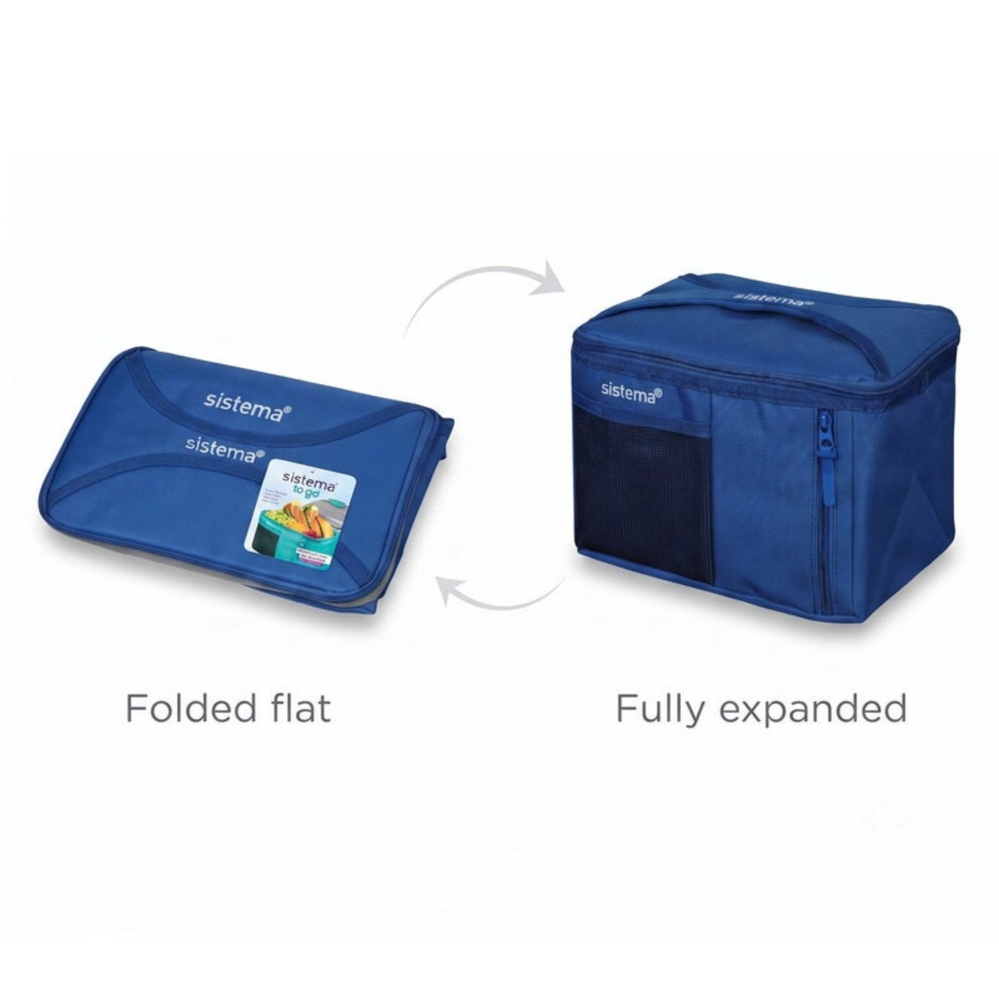 Sistema Mega Fold Up To Go Cooler Lunch Bag 5.5L – 3 Colors