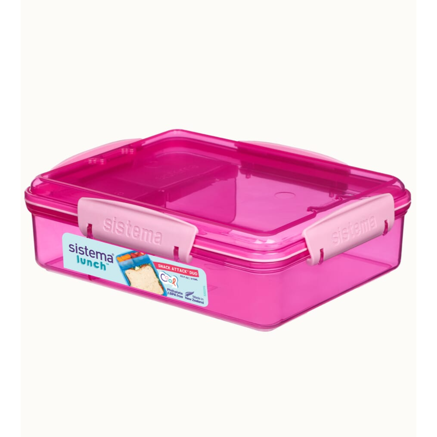 Sistema Snack Attack Duo Lunch Box 975ml – 3 Colors