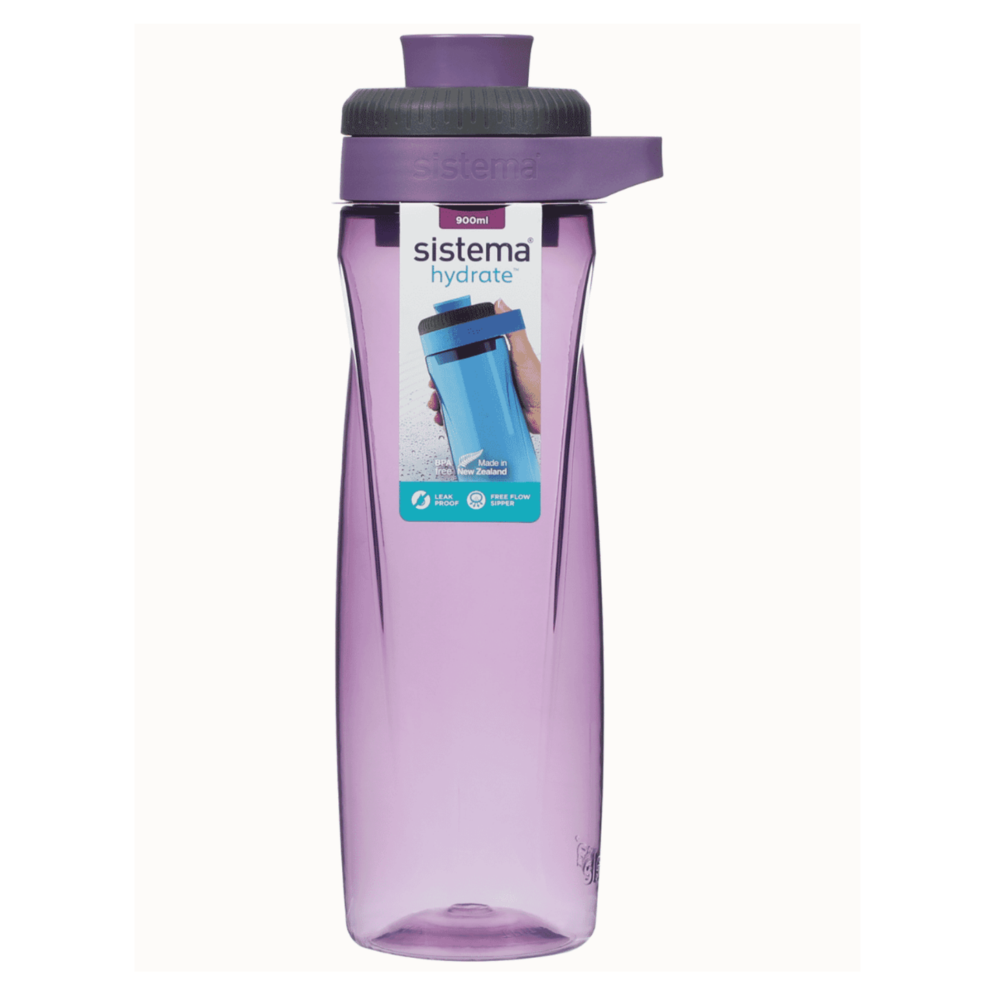 Sistema Hydrate Twist 'n' Sip Water Bottle 900ml – 3 Colors