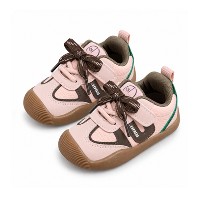 Robins Kids Casual Sneakers with Flexible Non-Slip Rubber Sole - 3 Colors