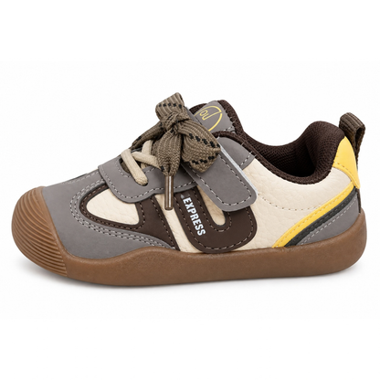 Robins Kids Casual Sneakers with Flexible Non-Slip Rubber Sole - 3 Colors