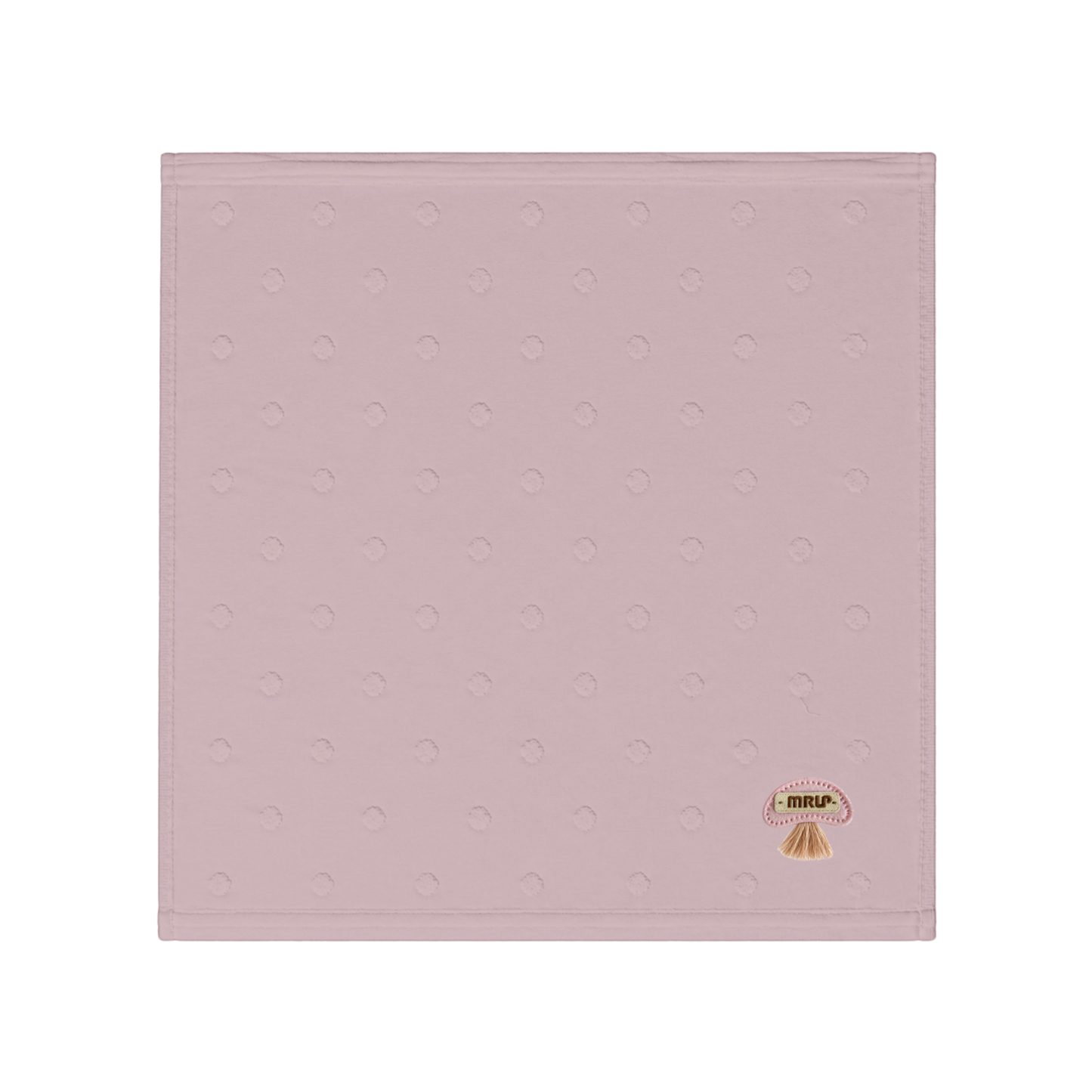 Robins Embossed Dot Face Towel – 35 × 35 cm