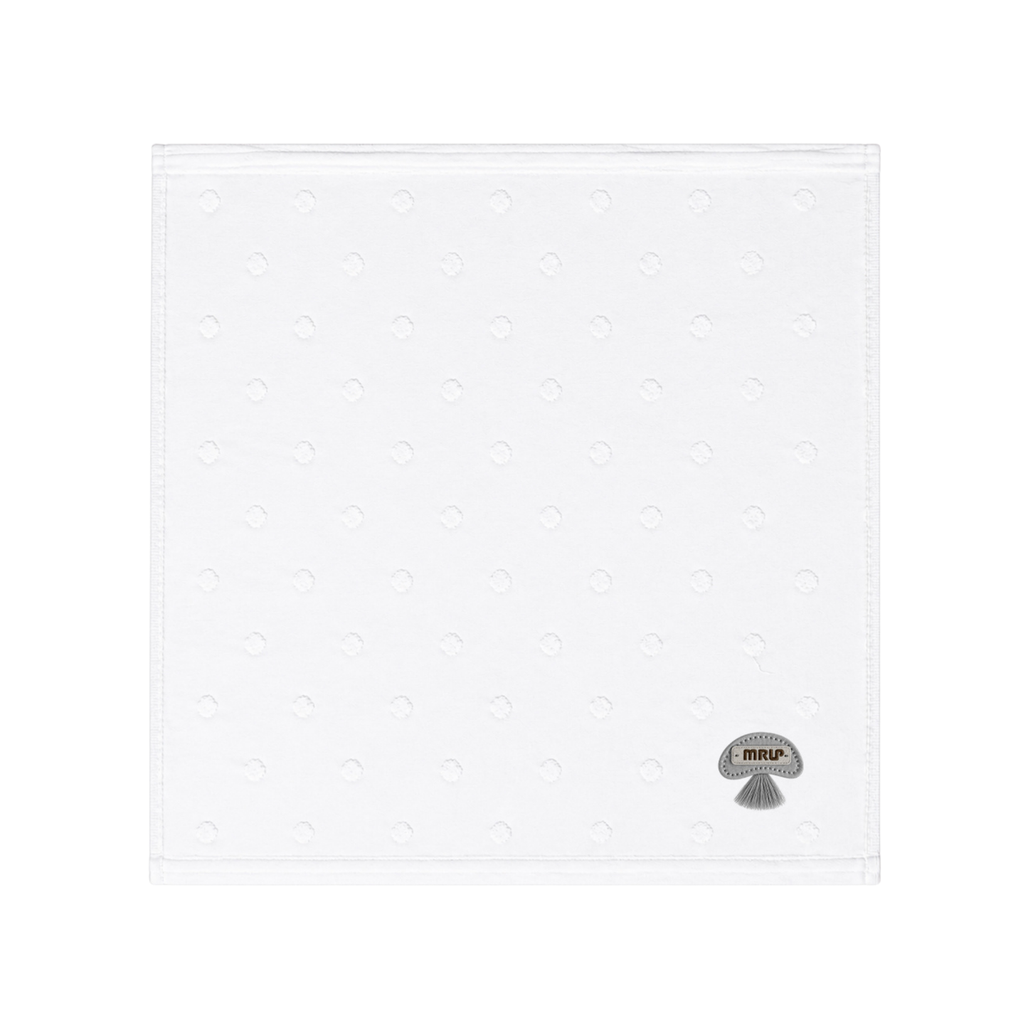 Robins Embossed Dot Face Towel – 35 × 35 cm